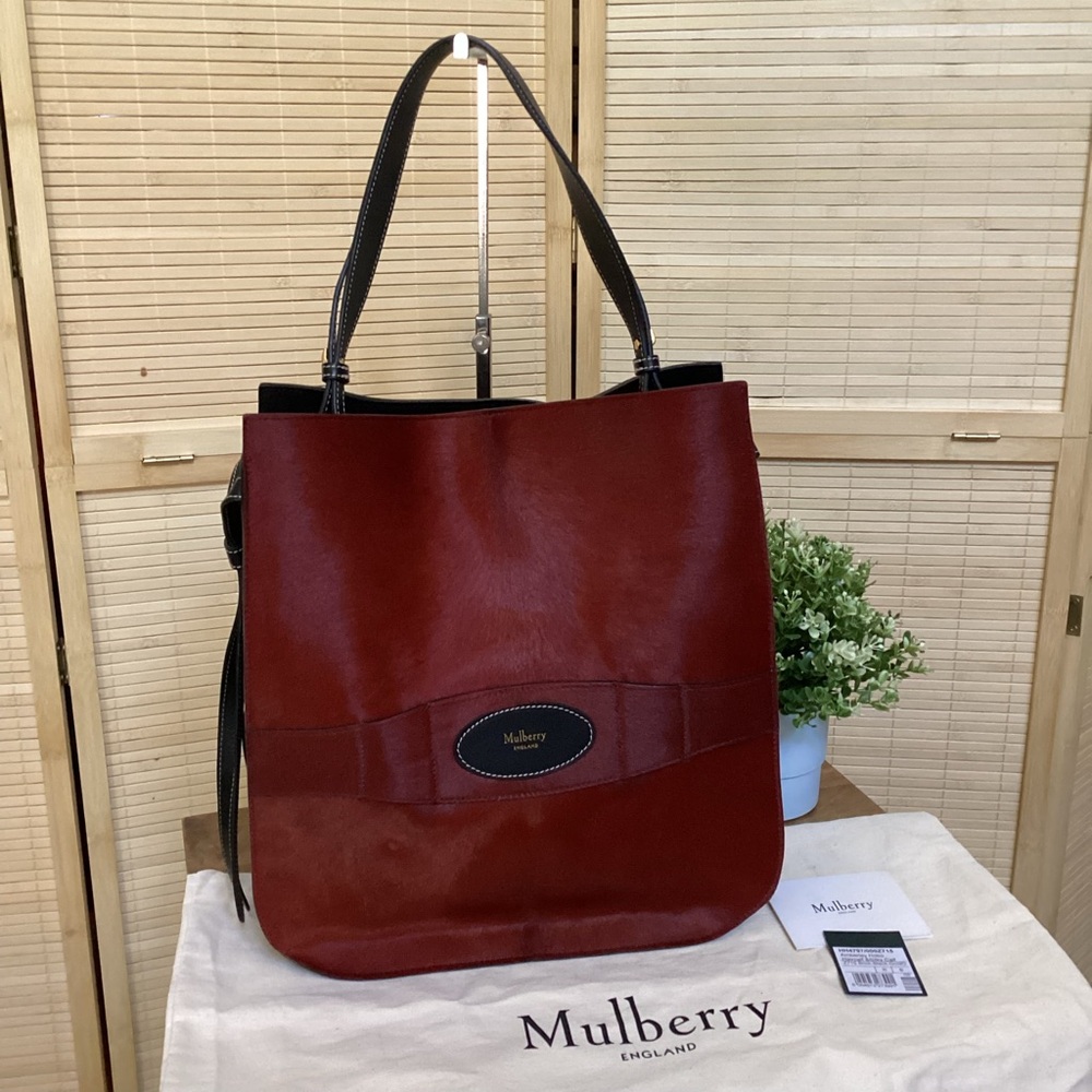 Mulberry Red Tote Bag